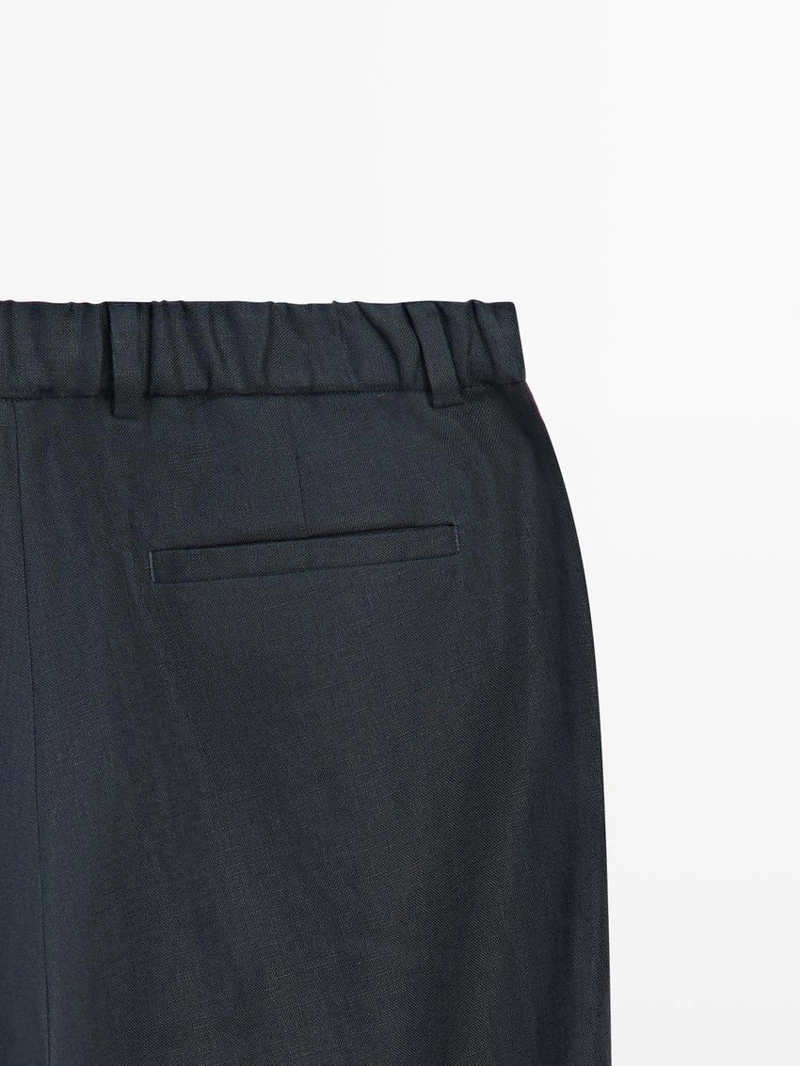 Легкие льняные брюки