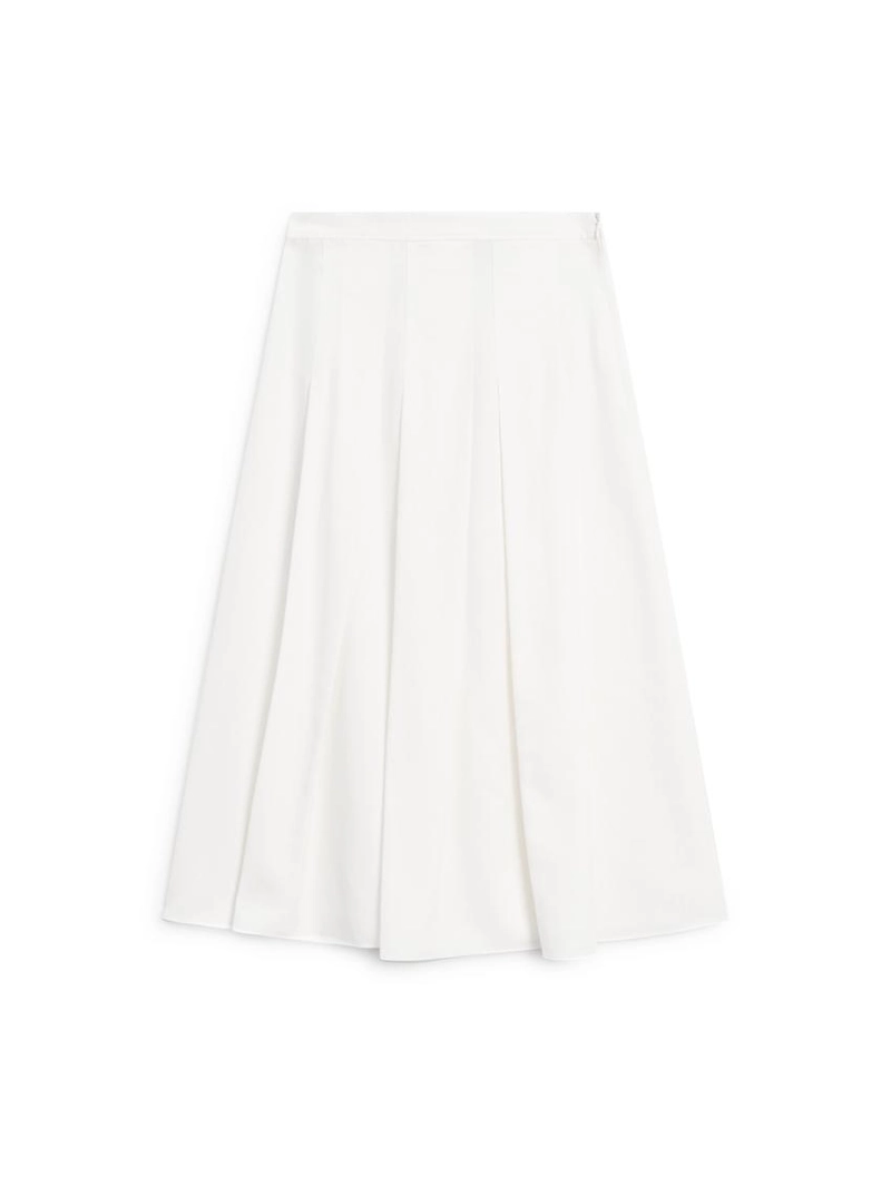 Юбка миди с объемными складками