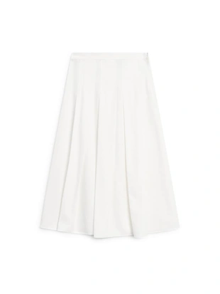 Юбка миди с объемными складками- Заказать в России