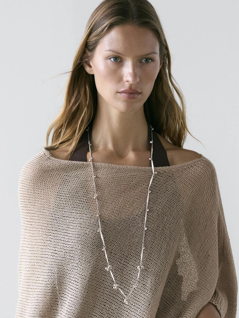 Полупальто из льняной смесовой ткани