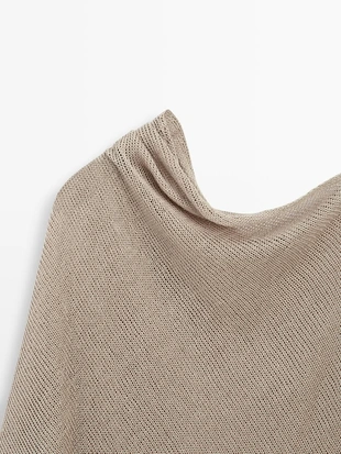 Полупальто из льняной смесовой ткани- Заказать в России