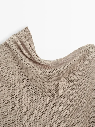 Полупальто из льняной смесовой ткани- Заказать в России