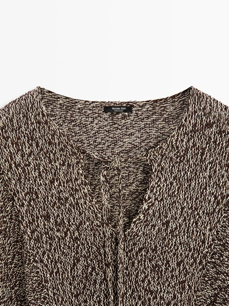 Плед из хлопкового микса