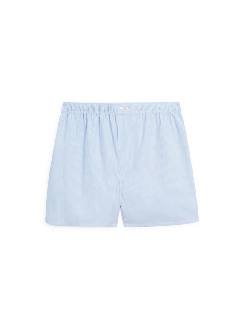 Полосатые печатные боксеры