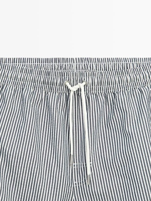 Плавки с полосатыми деталями- Заказать в России