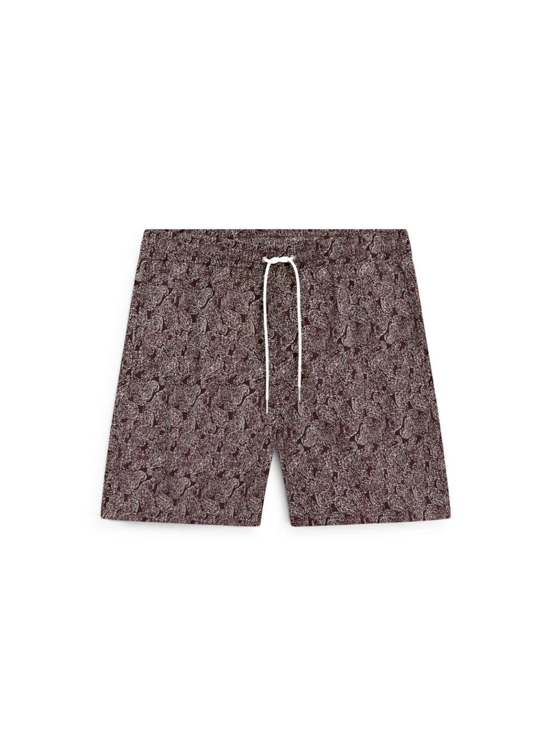 Плавки с разноцветным орнаментом paisley