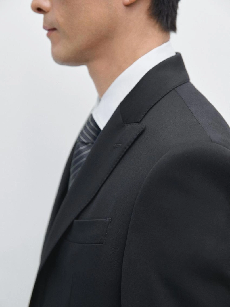 Шерстяной пиджак для костюма