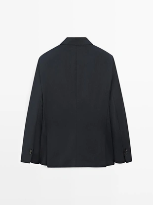 Шерстяной пиджак для костюма- Заказать в России