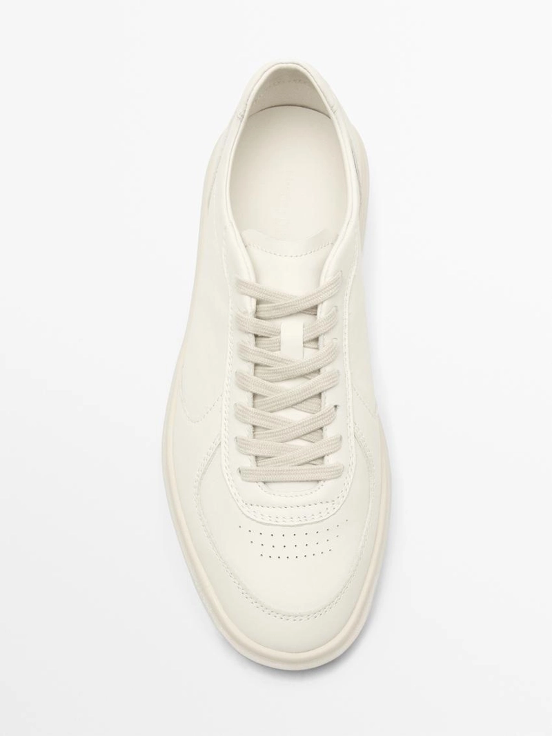 Кроссовки из наппы