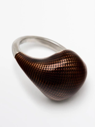 Набор текстурированных эмалированных колец- Заказать в России