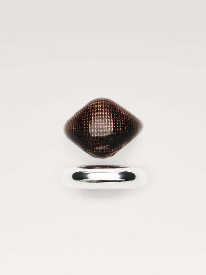 Набор текстурированных эмалированных колец