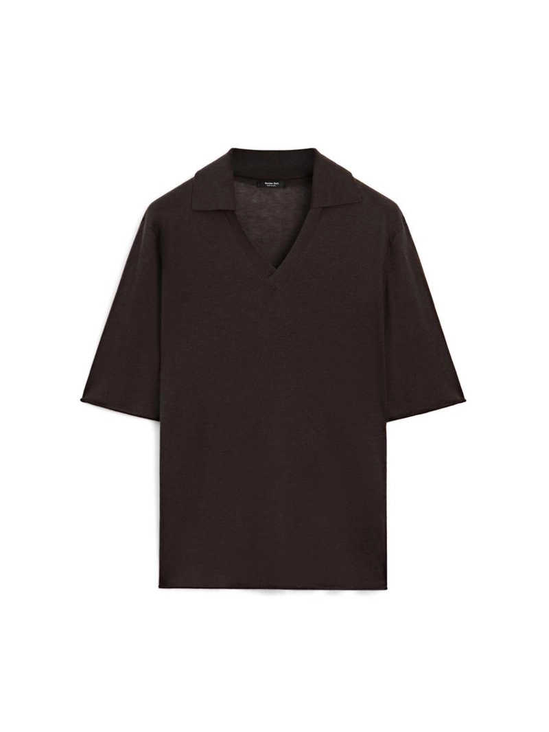 Свитер из шелково-шерстяной смеси в стиле оверсайз