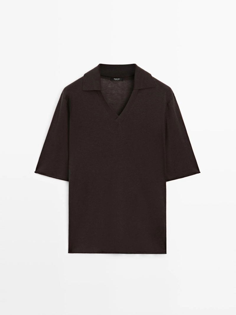 Свитер из шелково-шерстяной смеси в стиле оверсайз