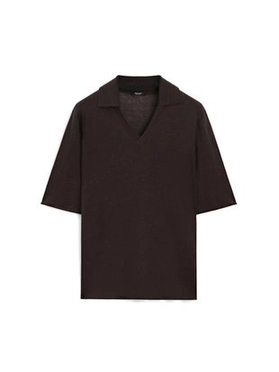 Свитер из шелково-шерстяной смеси в стиле оверсайз- Заказать в России