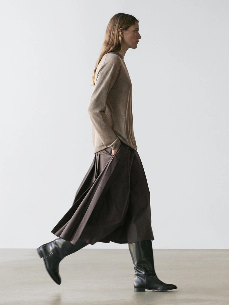 Свитер из шерстяной смеси в стиле oversize