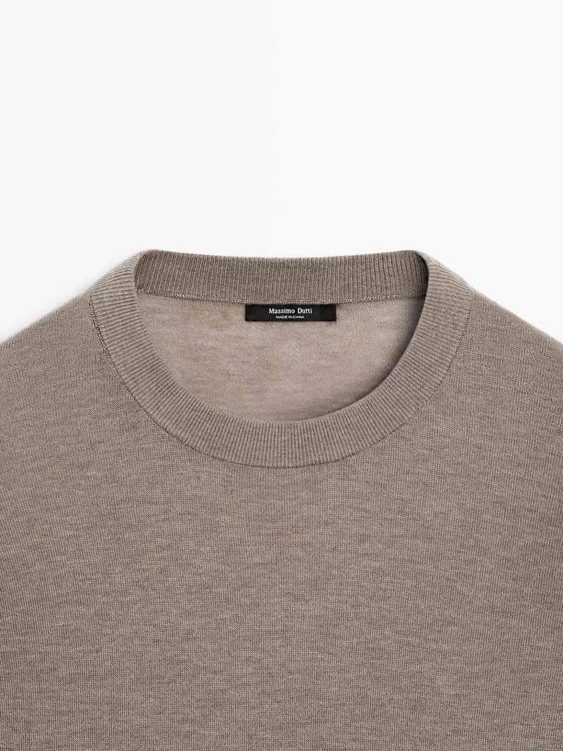 Свитер из шерстяной смеси в стиле oversize