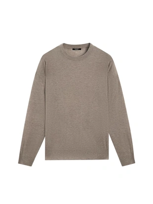 Свитер из шерстяной смеси в стиле oversize- Заказать в России