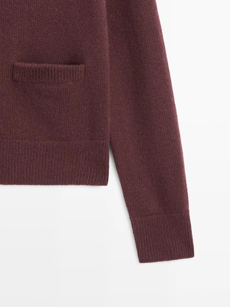 Кардиган из вязаного полотна с золотыми пуговицами