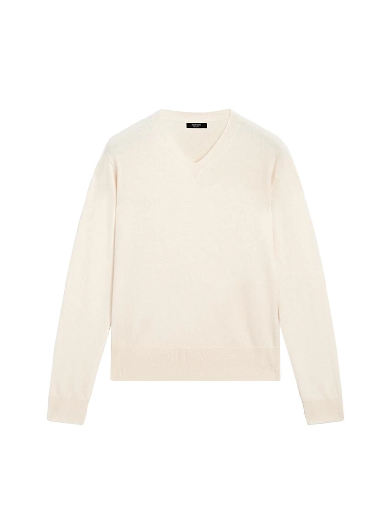 Свитер с v-образным вырезом из шерстяной смеси