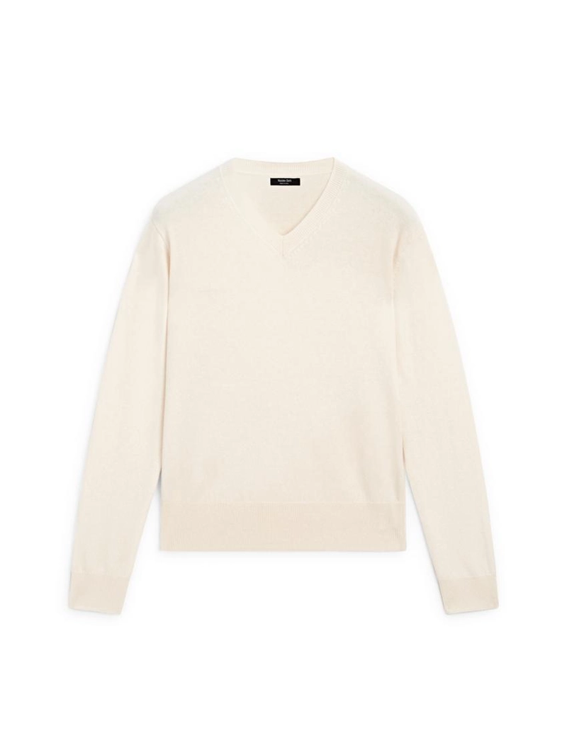 Свитер с v-образным вырезом из шерстяной смеси