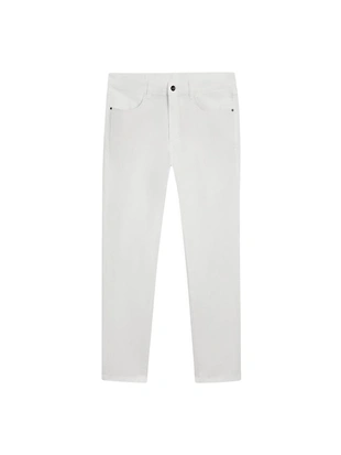 Брюки с эффектом денима и зауженным кроем- Заказать в России