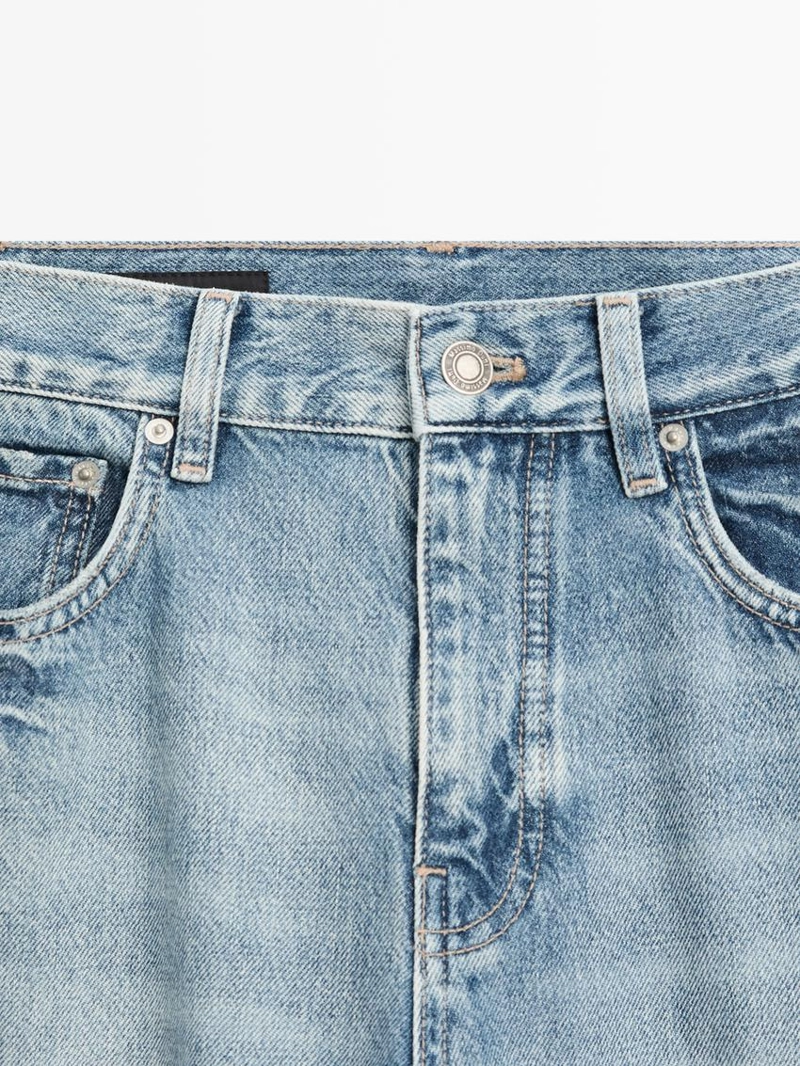 Джинсы свободного кроя