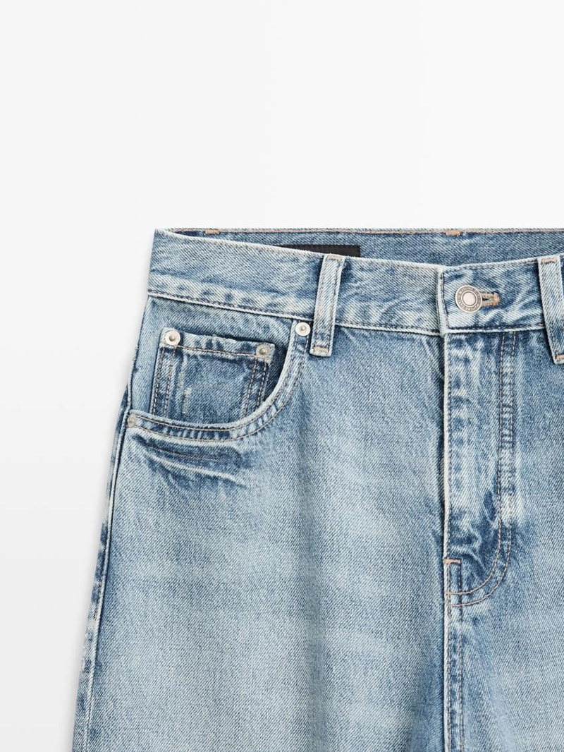 Джинсы свободного кроя