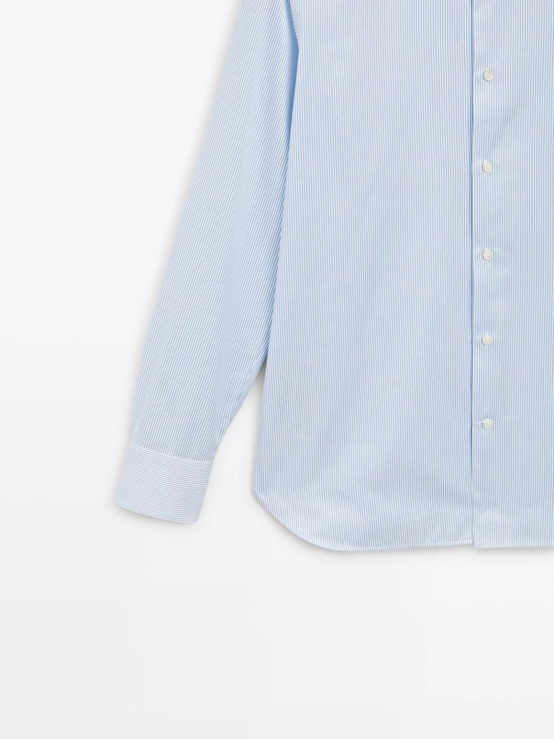 Рубашка в полоску из 100% хлопка