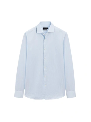 Рубашка в полоску из 100% хлопка- Заказать в России