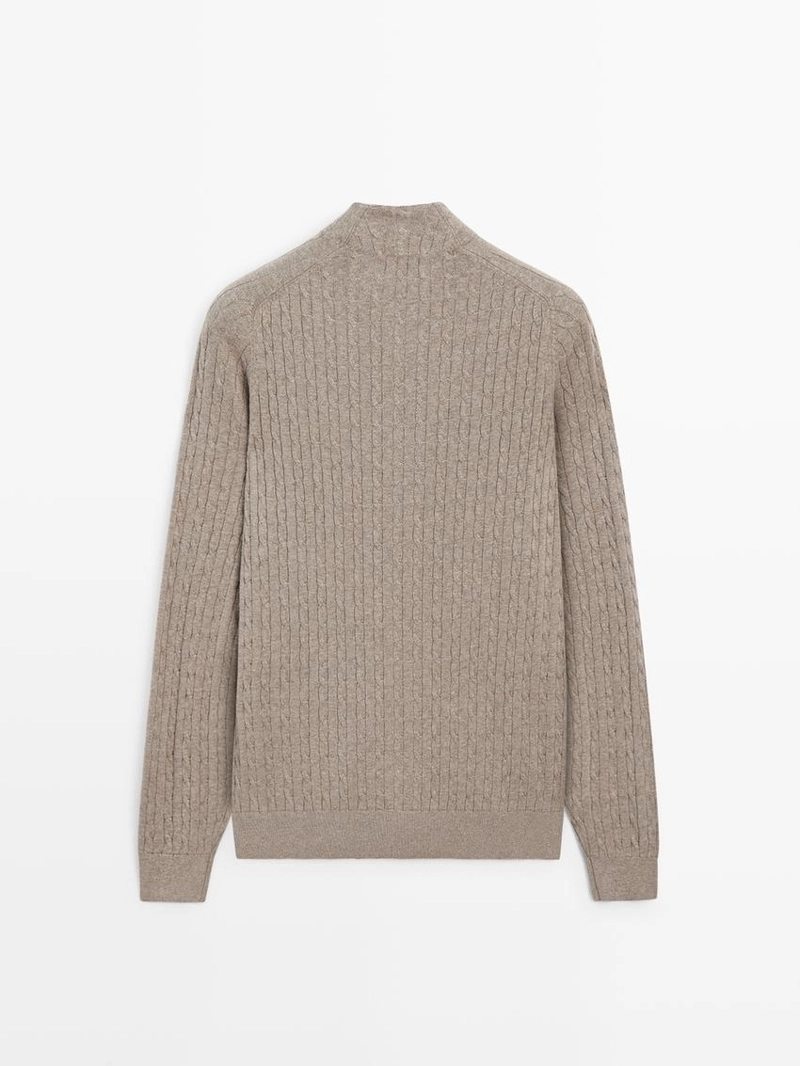 Кардиган из хлопкового микса с пуговицами