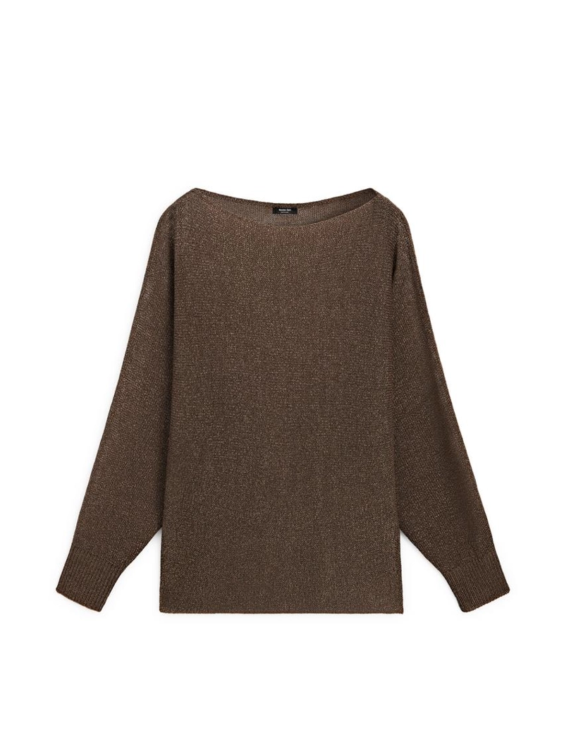 Джемпер из вязаного хлопкового микса