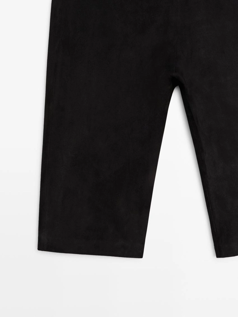 Велосипедки из замши