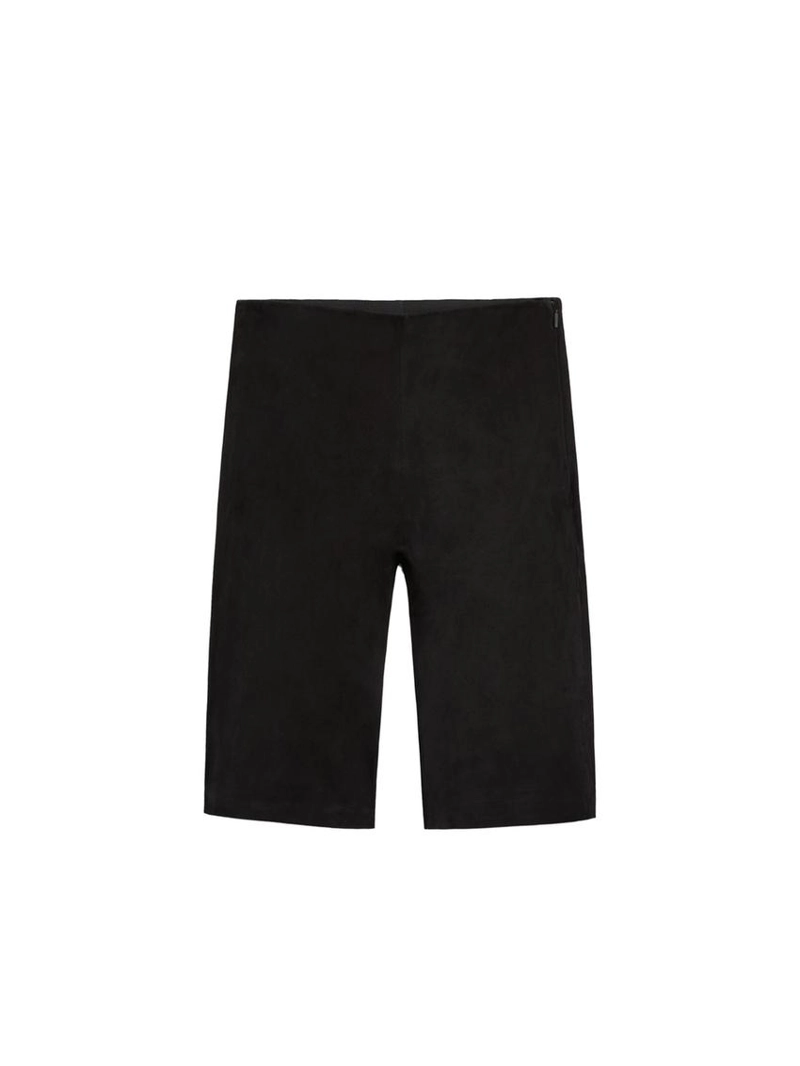 Велосипедки из замши