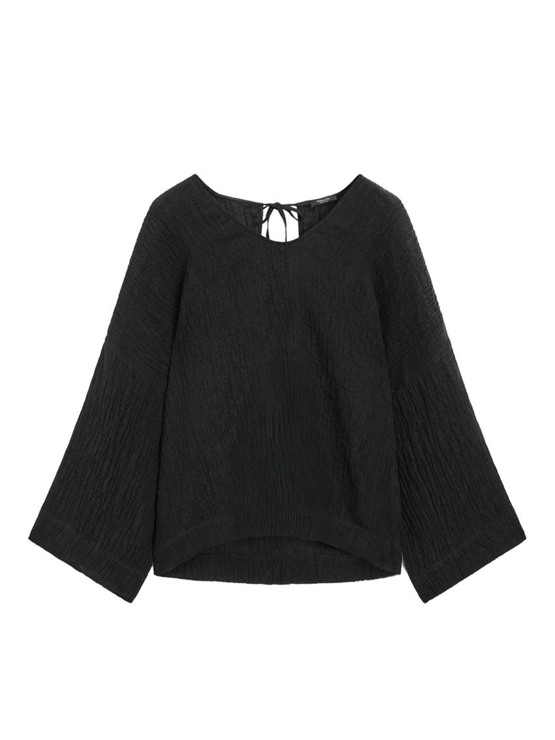 Приталенная блуза из 100% льна