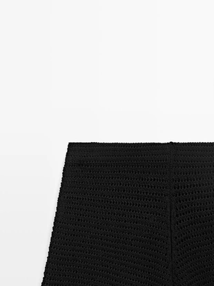 Шорты-бермуды из хлопкового трикотажа- Заказать в России