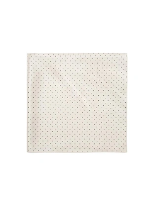 Палантин в горошек из 100% шелка- Заказать в России