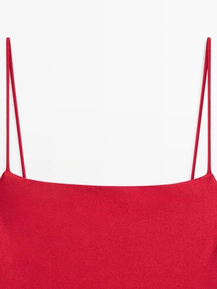 Купальник с тонкими бретелями- Заказать в России