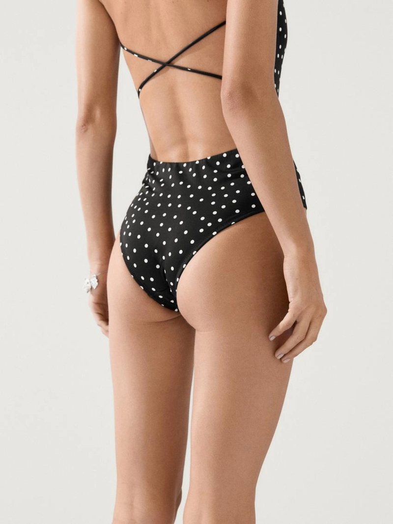 Купальник в горох massimo dutti