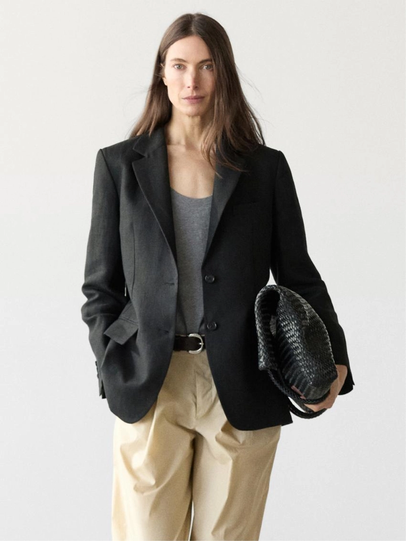 Широкие хлопковые брюки