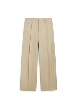 Широкие хлопковые брюки- Заказать в России