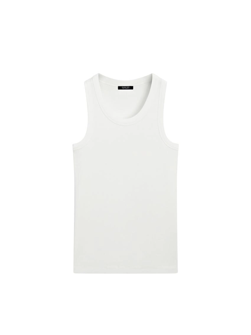 Топ с завязкой из хлопкового смесового материала