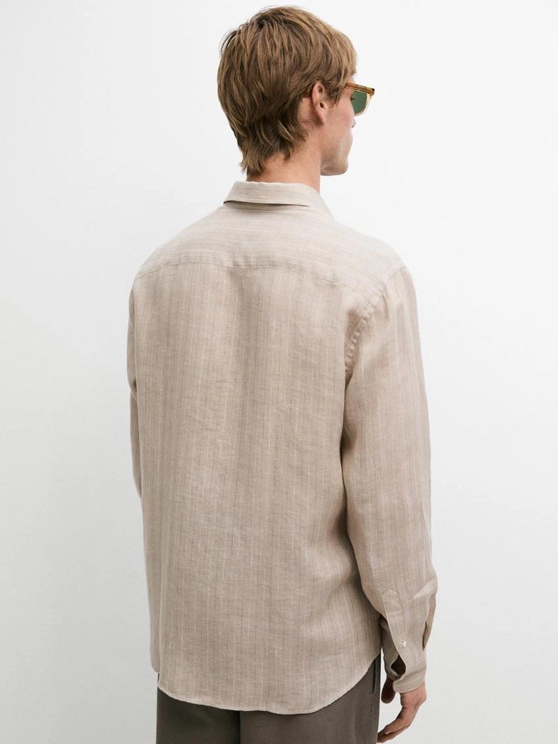 Рубашка из 100% льна