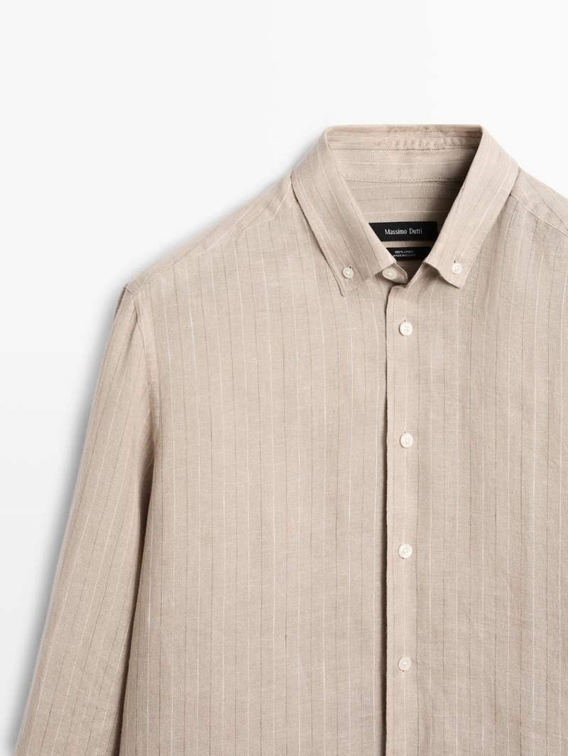 Рубашка из 100% льна