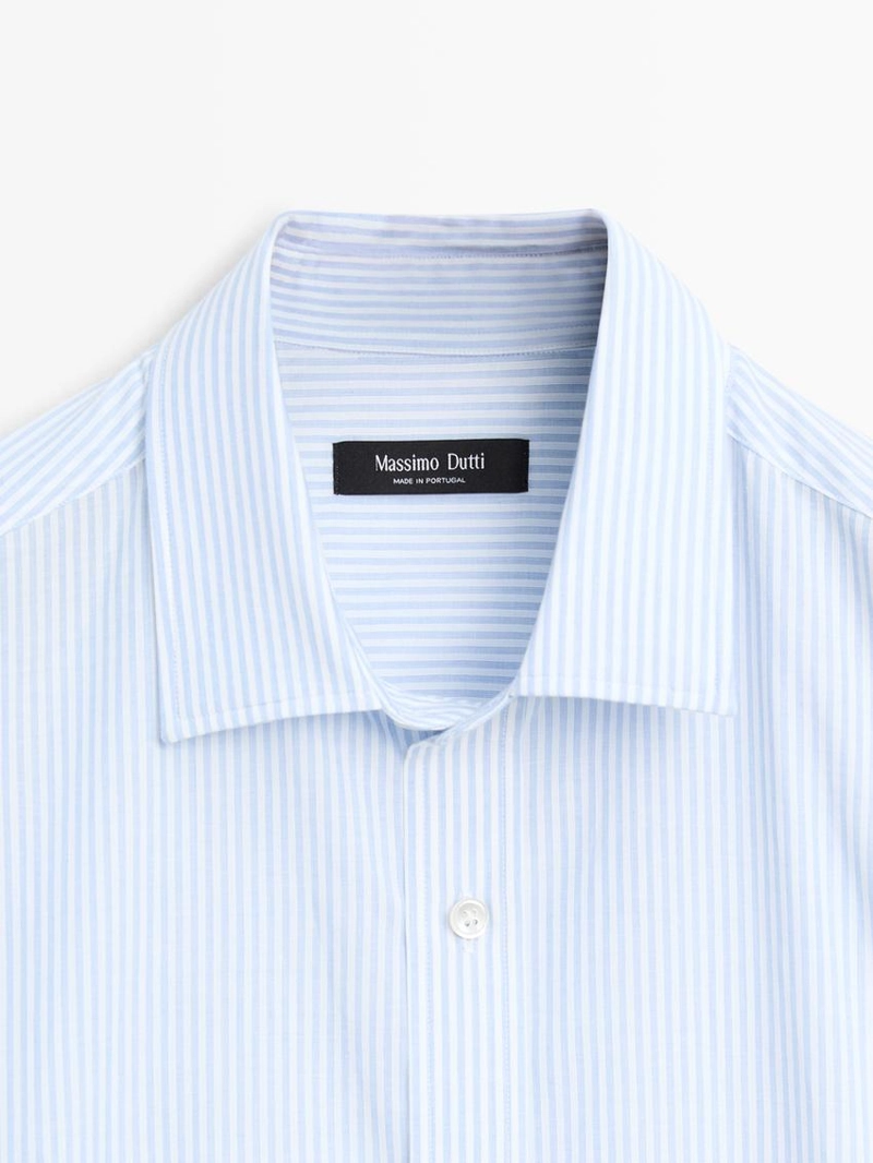 Рубашка в полоску из 100% хлопка