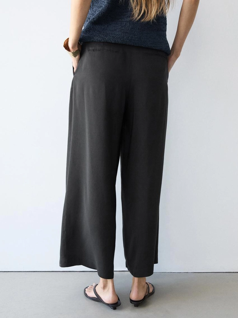 Брюки из льняной смеси