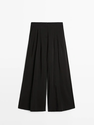 Брюки из льняной смеси- Заказать в России