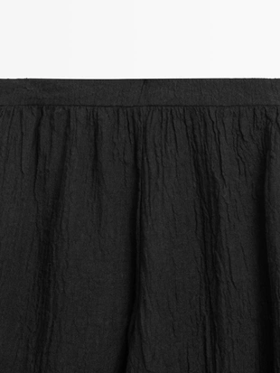 Льняные брюки саруэль- Заказать в России