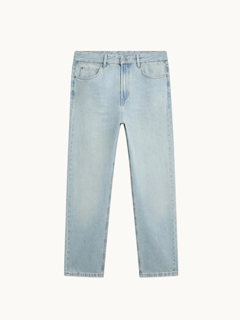 Джинсы с широкими штанинами