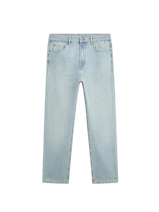 Джинсы с широкими штанинами- Заказать в России