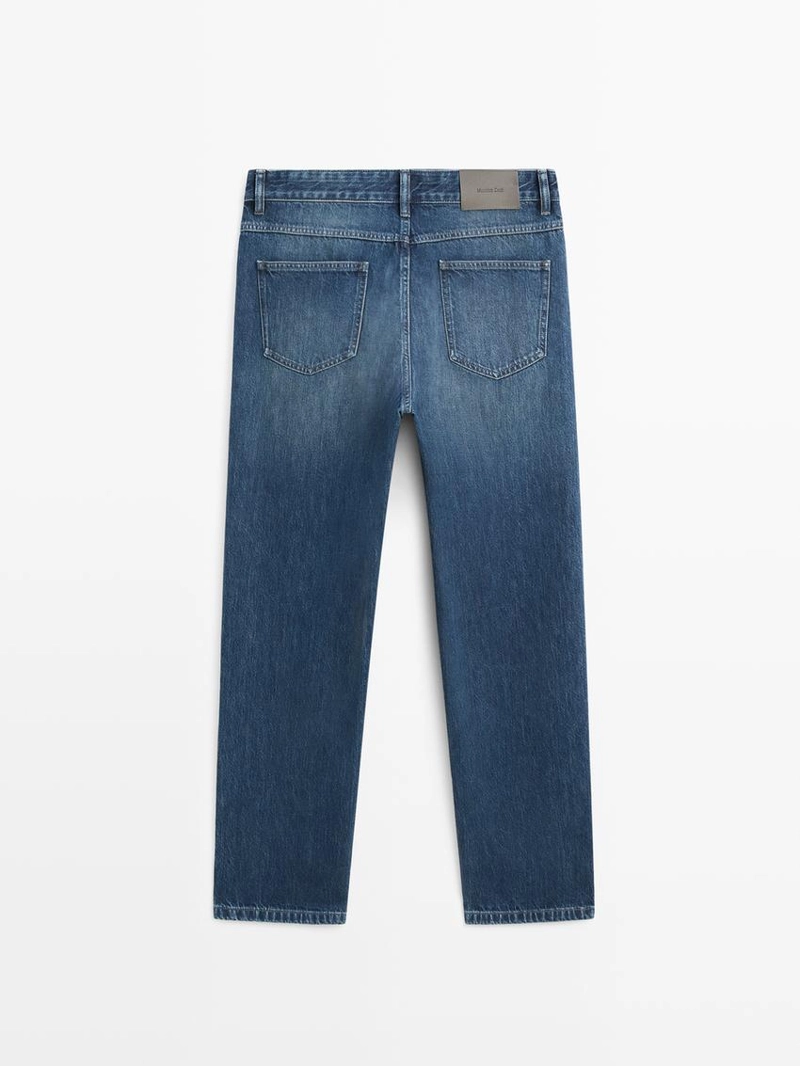 Джинсы свободного кроя